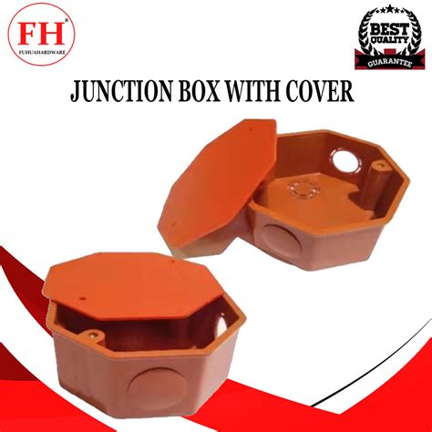 Junction Box, PVC, Screw Mount Cover, 4 x 4 x 4 in. 